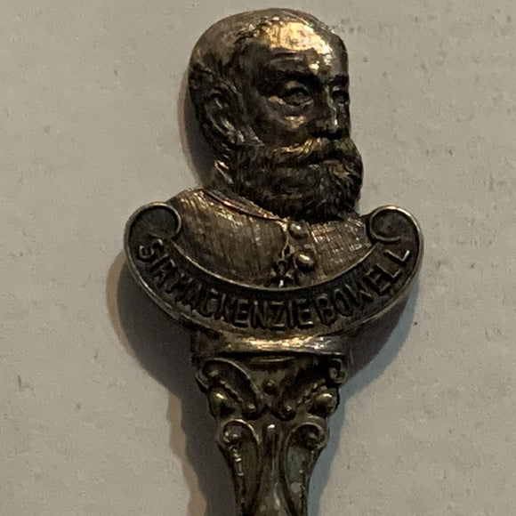 Sir Mackenzie Bowell 1894 1898 Collectable Souvenir Spoon CA