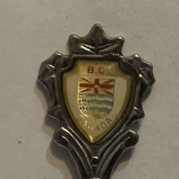 Salmon Arm British Columbia Crest Emblem Canada Collectable Souvenir Spoon EI