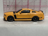 Orange Ford Mustang Boss 302 Maisto Diecast Car