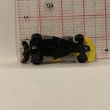 Yellow Mcdonalds Stock Racer ©2012 Hot Wheels Diecast Car BQ