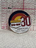 Edmonton Co-Op 30th 1957 1987  Lapel Pin