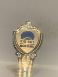 Big Sky Montana The Treasure State Souvenir Spoon