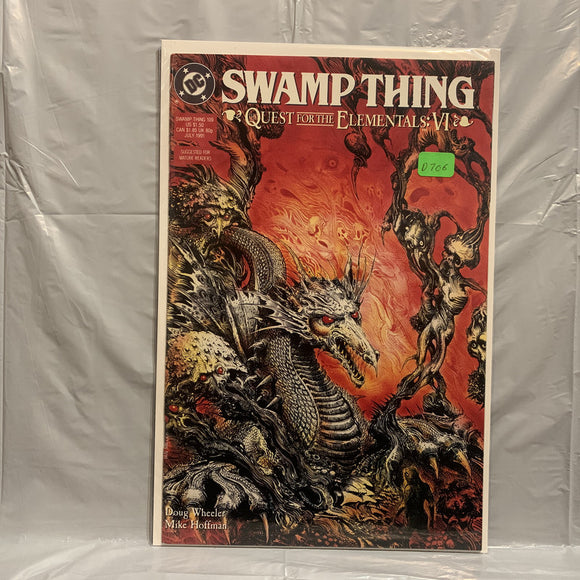 #109 Swamp Thing Quest For The Elementals VI DC Comics AC 6808
