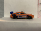 Orange Police Dodge Charger Drift 2009 Hot Wheels Loose Diecast Car 1/64 IG