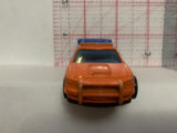 Orange Police Dodge Charger Drift 2009 Hot Wheels Loose Diecast Car 1/64 IG