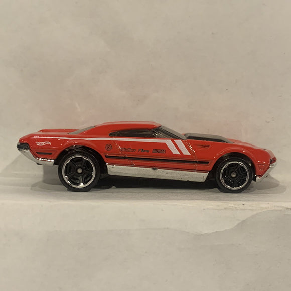 Red Muscle Speeder ©2015 Hot Wheels Diecast Car BF
