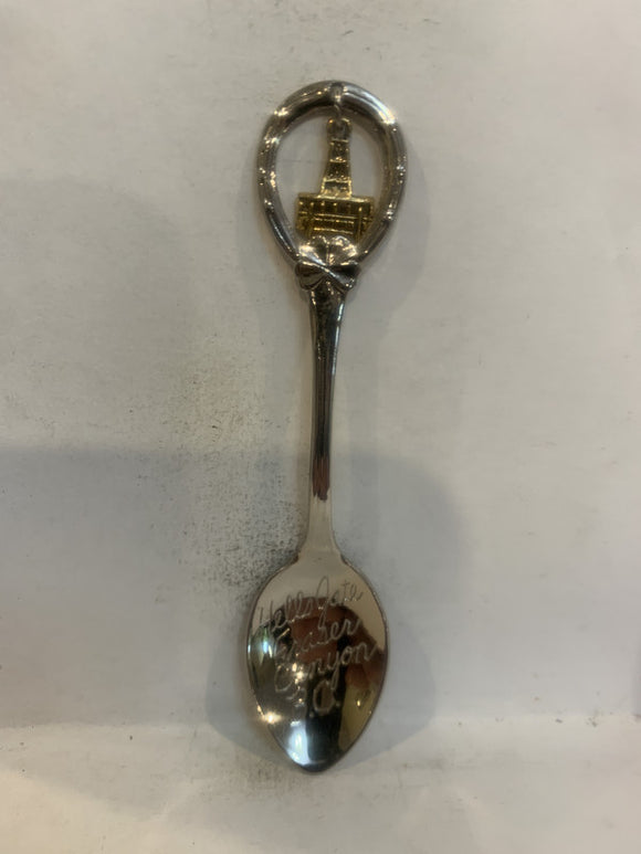 Hells Gate Fraser Canyon BC Gondola Souvenir Spoon