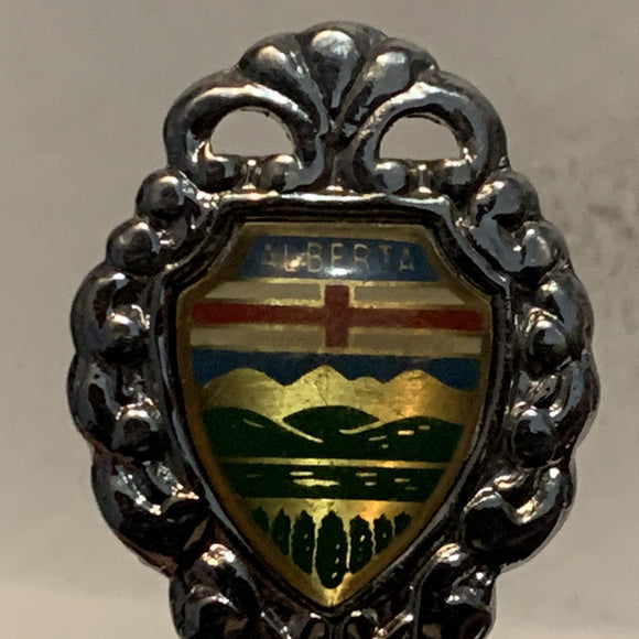 Willingdon Alberta Crest Emblem Collectable Souvenir Spoon CB