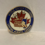 World Junior Hockey Championship Alberta Canada Lapel Hat Pin
