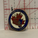 World Junior Hockey Championship Alberta Canada Lapel Hat Pin