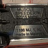 Red Muscle Speeder ©2015 Hot Wheels Diecast Car BF
