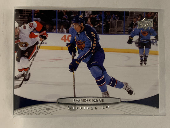 #4 Evander Kane Winnipeg Jets 2011-12 Upper Deck Series One Hockey Card