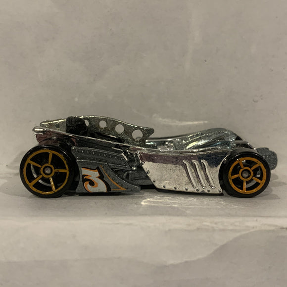Silver  Motoblade Hot Wheels Diecast Car BF