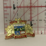 City of Red Deer Coat of Arms Alberta Lapel Hat Pin