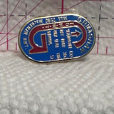 Grimshaw Alberta Mile Zero Mackenzie HWY  Lapel Pin