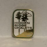 Hidden Ridge Chalets Banff Alberta Lapel Hat Pin