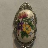 Flower Blossoms Collectable Souvenir Spoon EJ