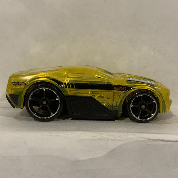 Yellow Horseplay ©2004 Hot Wheels Diecast Car BF