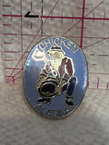 Chicken Alaska Gold Panner  Lapel Pin
