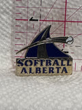 Softball Alberta Logo  Lapel Pin