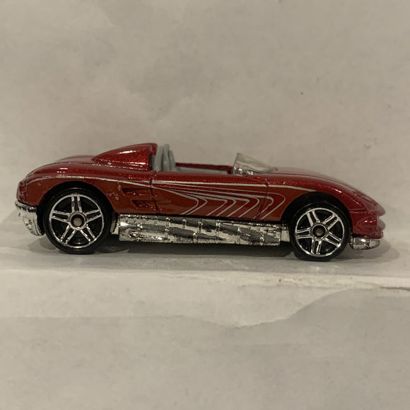 Red  MX48 Turbo ©2000 Hot Wheels Diecast Car BF