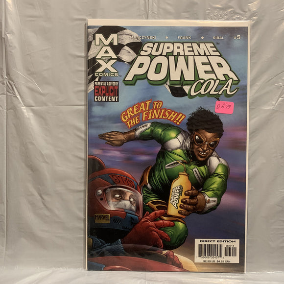 #5 Supreme Power Cola Great To The Finish MAX Comics AC 6838