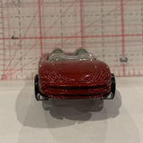 Red  MX48 Turbo ©2000 Hot Wheels Diecast Car BF