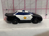 Black White Police Car 1993 Hot Wheels Diecast Car