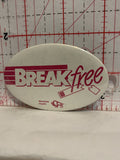Break Free Manitoba Health Button Pinback