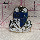 Fort Macleod Alta Crest Emblem Alberta  Lapel Pin