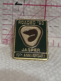 Roadeo '93 Jasper 10th Anniversary Beaver  Lapel Pin