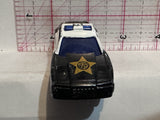 Black White Police Car 1993 Hot Wheels Diecast Car