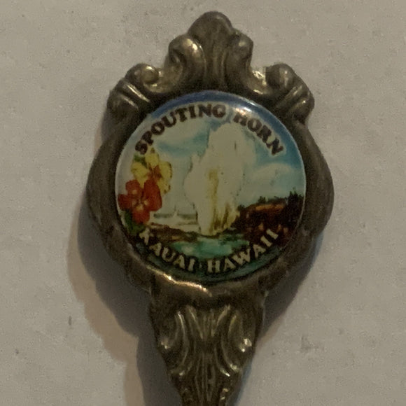 Spouting Horn Kauai Hawaii Collectable Souvenir Spoon EJ
