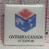 Ontario Canada at Expo 86  Lapel Pin
