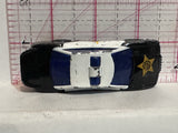 Black White Police Car 1993 Hot Wheels Diecast Car