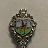 RCMP Centennial 1873 1973 Mountie Horse Collectable Souvenir Spoon CB