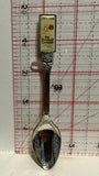 The Butchart Gardens Victoria BC Rose Flower Souvenir Spoon