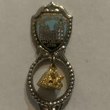Mormon Temple Salt Lake City Utah Beehive Collectable Souvenir Spoon EJ
