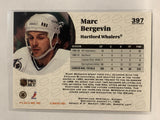 #397 Marc Bergevin Hartford Whalers 1991-92 Pro Set Hockey Card