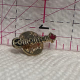 Edmonton Alberta Maple Leaf  Lapel Pin