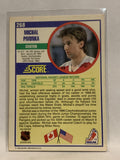 #268 Michal Pivonka Washington Capitals 1990-91 Score Hockey Card