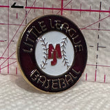 MJ Little League Baseball  Lapel Pin