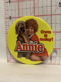 Annie Movie Poster Button Pinback