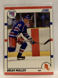 #84 Brian Mullen New York Rangers 1990-91 Score Hockey Card