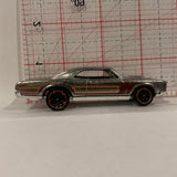 Silver  67 Pontiac GTO ©1998 Hot Wheels Diecast Car BF