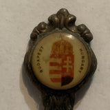 Budapest Hungary Ctrest Emblem Collectable Souvenir Spoon EK