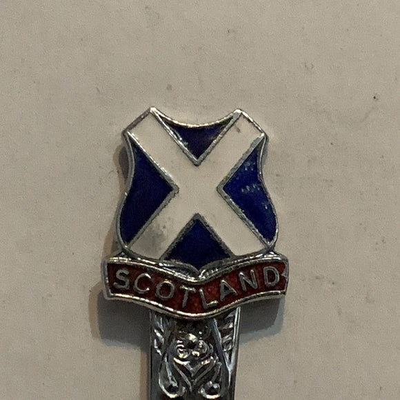 Scotland Crest Emblem Collectable Souvenir Spoon CB