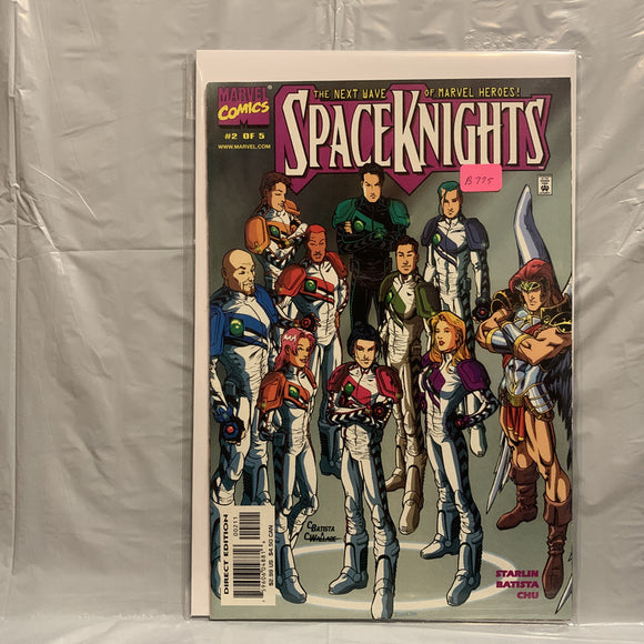 #2 of 5 Space Knights The Next Wave Marvel Comics AC 6855