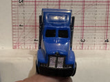 Blue Semi Big Rig Racer Unbranded Diecast Car
