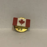 Canadian Flag Lapel Hat Pin